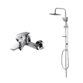 Newarc Slim Banyo Bataryası,Slim Duş Ünitesi Set - 1