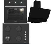 Termikel Ankastre Set (BO O6435C B + BH P7194C B + CH C6532C BB) thumbnail 1