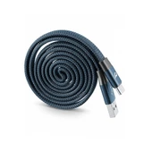 Cellularline Type-C Sarılabilir Yo-Yo Kablo Mavi - 1