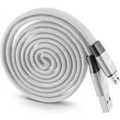 Cellularline Micro Usb Sarılabilir Yo-Yo Kablo Gri - 1
