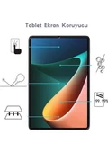 TNS TeknoPlus Samsung Galaxy Tab A9 Plus 11 Inç Ekran Koruyucu Şeffaf Cam Nano Esnek Kırılmaz Ekran Camı - 3