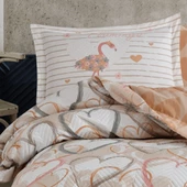 Hobby Diana Kahve Tek kişilik Kapitone Nevresim Takımı - 2