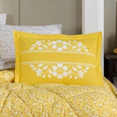 Hobby Sofia Sarı - Poplin Çift Kişilik Uyku Seti - 3