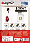 Arçelik & Beko Süpürge Torbası S 4540 T  5li - 2