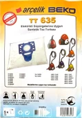 Arçelik & Beko Süpürge Torbası mavi  TT 635 5li - 2