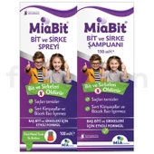MİABİT BİT SPREYİ 100 ML + ŞAMPUAN 150 ML - ÇELİK TARAK HEDİYELİ - 1