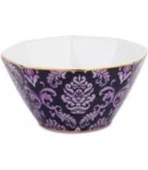 LAMEDORE TEA DELİGHT 12 CM KASE İRİS PURPLE BLOOMİNG BAROQUE 1 ADET - 1