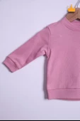 Babyhola %100 Pamuk Düğmeli Sweat Düğmeli Pantolon Takım 236312 - 7