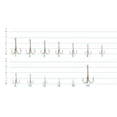 DFT 3553 3lü Olta İğnesi 25'li Paket - 3