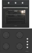 Termikel Ankastre Set (BO O6435C B + BH P7144C B) - 1
