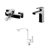 Newarc Aqua Banyo,Lavabo,Evye Batarya Set thumbnail 1