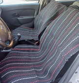 Terletmez Oto Kilim Ön 2 Pilot Ve Arka Koltuk Serme 3 Lü Takım %100 Pamuk thumbnail 3