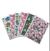 Sırımsı Star 80 Yaprak Spiralli Plastik Desenli Kapak A4 Okul Defteri 6 Adet Kareli - 1