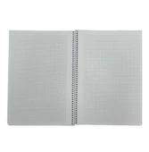 Sırımsı Star 80 Yaprak Spiralli Plastik Desenli Kapak A4 Okul Defteri 6 Adet Kareli - 5