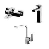 Newarc Aqua Çanak Lavabo,Banyo,Evye Batarya Set - 1