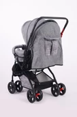 Jusso Dido Comfort Line Çift Yönlü Bebek Arabası Gri - 5