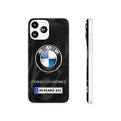 iPhone 13 Pro Max İçin Kişiye Özel BMW Logolu ve İsim Yazılı Premium Telefon Kılıfı - 2