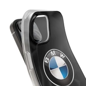 iPhone 15 İçin Kişiye Özel BMW Logolu ve İsim Yazılı Premium Telefon Kılıfı - 3