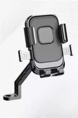 Dikiz Aynası Modeli Telefon Tutucu Motor Bisiklet Scooter için 360 Derece Dönebilen - 9