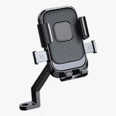 Dikiz Aynası Modeli Telefon Tutucu Motor Bisiklet Scooter için 360 Derece Dönebilen - 1