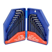 WORKPRO WP222018 30 Parça Uzun Boy CR-V Metrik/İnç Profesyonel Allen Anahtar Takımı - 1