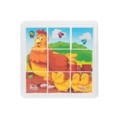 Pilsan Hayvanlar Eğtici Yapboz Plastik Puzzle - 4