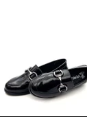 Venüs 2455201K Kadın Hakiki Deri Tokalı Loafer Ayakkabı - 9