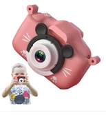 MİNİ DİJİTAL FOTOĞRAF MAKİNESİ KILIFI FİGÜRLÜ PEMBE KILIF thumbnail 1