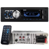 ONE-X X-3402BT Oto Teyp 4X55 Watt Bluetooth Mobil Aplikasyon 2xUsb Sd Fm Aux - 1