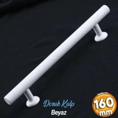 Doruk Beyaz Metal Kulp 160 mm - 16 cm Mobilya Çekmece Mutfak Dolabı Dolap Kulpları Kulbu Kulpu Beyaz thumbnail 1