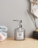 Cam Sıvı Sabunluk - Banyo Mutfak Sabunluğu - Retro Series - 400 ML - 3