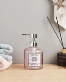 Cam Sıvı Sabunluk - Banyo Mutfak Sabunluğu - Retro Series - 400 ML - 6
