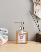 Cam Sıvı Sabunluk - Banyo Mutfak Sabunluğu - Retro Series - 400 ML - 9