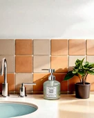 Cam Sıvı Sabunluk - Banyo Mutfak Sabunluğu - Retro Series - 400 ML - 11