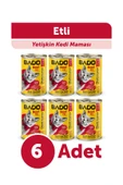 Bado Yetişkin Yaş Kedi Maması Etli 400GR 6Lı - 1