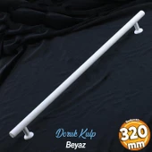 Doruk Beyaz Metal Kulp 320 mm - 32 cm Mobilya Çekmece Mutfak Dolabı Dolap Kulpları Kulbu Kulpu Beyaz thumbnail 1