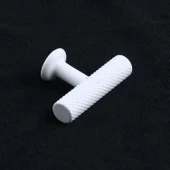 Doruk Beyaz Metal Kulp Düğme Çekmece Mutfak Mobilya Dolabı Dolap Kapak Kulpu Kulbu Kulpları Beyaz thumbnail 5