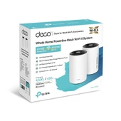 Tp-Link Deco PX50 2'li Paket AX3000+G1500 Roter Bütün Ev Powerline Mesh WiFi Sistemi - 5
