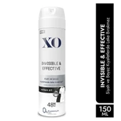 XO Deodorant 150ML Women-Kadın Invisible & Effective (5 Li Set) - 3