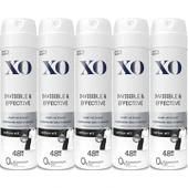 XO Deodorant 150ML Women-Kadın Invisible & Effective (5 Li Set) - 1