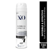 XO Deodorant 150ML Women-Kadın Invisible & Effective (5 Li Set) - 3