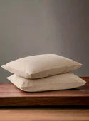 Skyline 8 Adet Pamuklu Yastık Kılıfı 50x70cm  4 Farklı Renk 8'li Set Fermuarlı - 3
