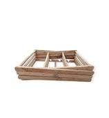 HK Ahşap Kurutmalık, Çamaşır Kurutmalık, Çamaşır Askısı, Dilsiz Uşak, Askılık, Doğal Verniksiz thumbnail 5