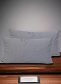 Skyline 8 Adet Pamuklu Yastık Kılıfı 50x70cm  4 Farklı Renk 8'li Set Fermuarlı - 4