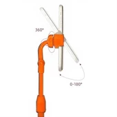 Petinka Tablet Telefon Standı Masa Üstü Plastik Turuncu Telefon Tutucu thumbnail 6