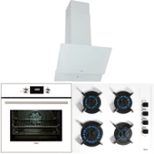 Teka Ankastre Set Beyaz ( Hak 625 Wh - ATV 60 Wh- GBC 64002 KBC Wh) - 1