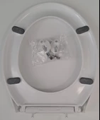 ELİTRA PLUS YAVAŞ KAPANAN KLOZET KAPAĞI ÜSTTEN SIKMALI thumbnail 3