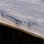 Maça Metal Kulp 128 mm -12.8 cm Krom Renk Mobilya Çekmece Mutfak Dolabı Dolap Kulpları Kulbu Kulpu thumbnail 4