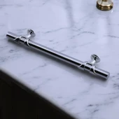 Maça Metal Kulp 160 mm -16 cm Krom Renk Mobilya Çekmece Mutfak Dolabı Dolap Kulpları Kulbu Kulpu thumbnail 5