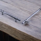 Maça Metal Kulp 160 mm -16 cm Krom Renk Mobilya Çekmece Mutfak Dolabı Dolap Kulpları Kulbu Kulpu thumbnail 3